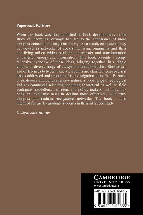Produktbild: Theoretical Studies of Ecosystems