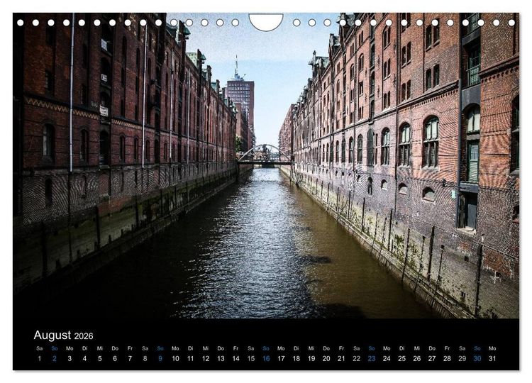 Produktbild: Hamburg (Wandkalender 2026 DIN A4 quer), CALVENDO Monatskalender