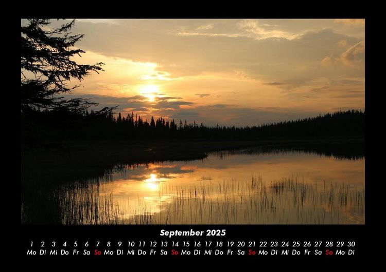 Produktbild: Tag am See 2025 Fotokalender DIN A3
