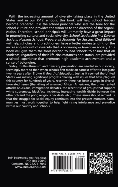 Produktbild: School Leadership in a Diverse Society