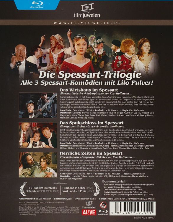 Produktbild: Die Spessart-Trilogie