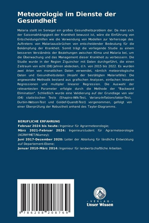 Produktbild: Meteorologie im Dienste der Gesundheit
