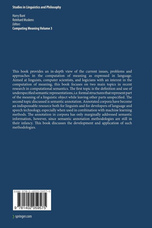 Produktbild: Computing Meaning