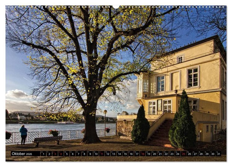 Produktbild: Stadtansichten, Linz am Rhein die bunte Stadt (hochwertiger Premium Wandkalender 2026 DIN A2 quer), Kunstdruck in Hochglanz