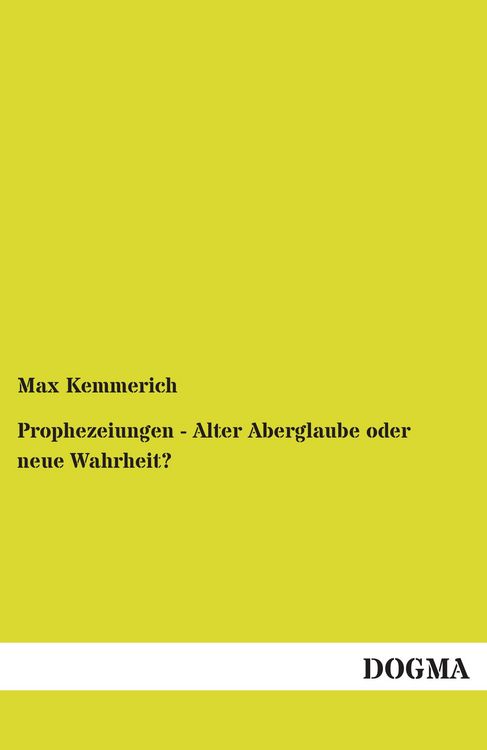 Produktbild: Prophezeiungen - Alter Aberglaube oder neue Wahrheit?