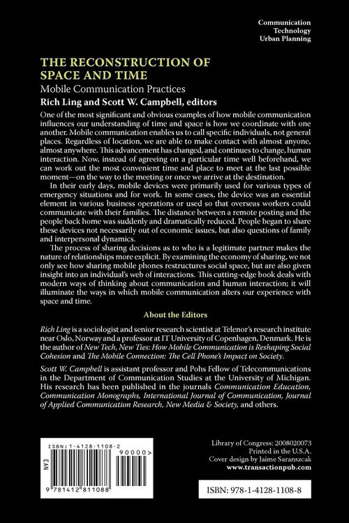 Produktbild: The Reconstruction of Space and Time