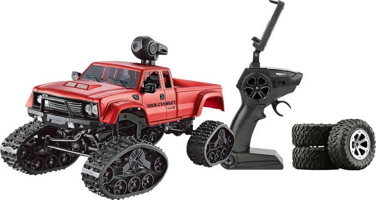 Produktbild: Amewi Pickup Truck FPV Brushed 1:16 RC Modellauto Elektro Crawler Allradantrieb (4WD) RtR 2,4 GHz
