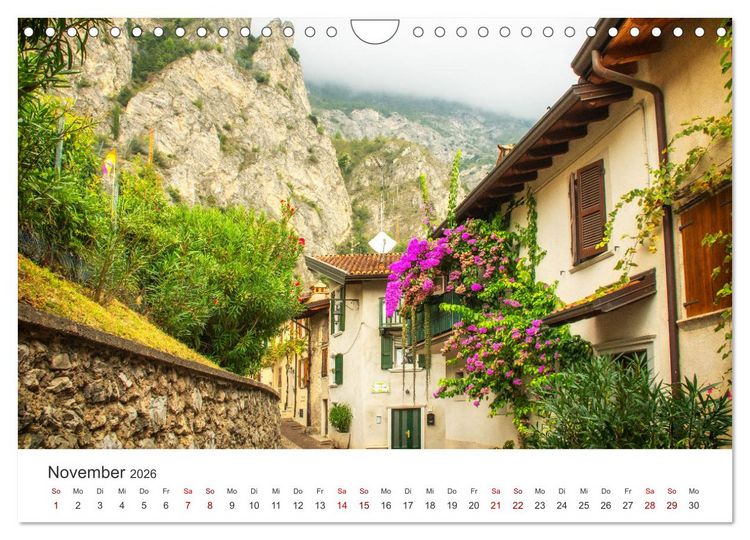 Produktbild: Limone sul Garda - Traumreiseziel (Wandkalender 2026 DIN A4 quer), CALVENDO Monatskalender
