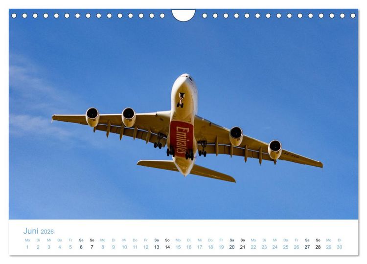 Produktbild: Vierstrahlige Jets (Wandkalender 2026 DIN A4 quer), CALVENDO Monatskalender