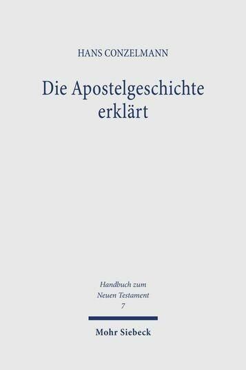 Produktbild: Die Apostelgeschichte erkl&auml;rt