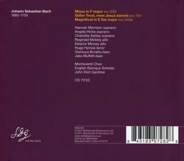 Produktbild: Magnificat in EB BWV 243a