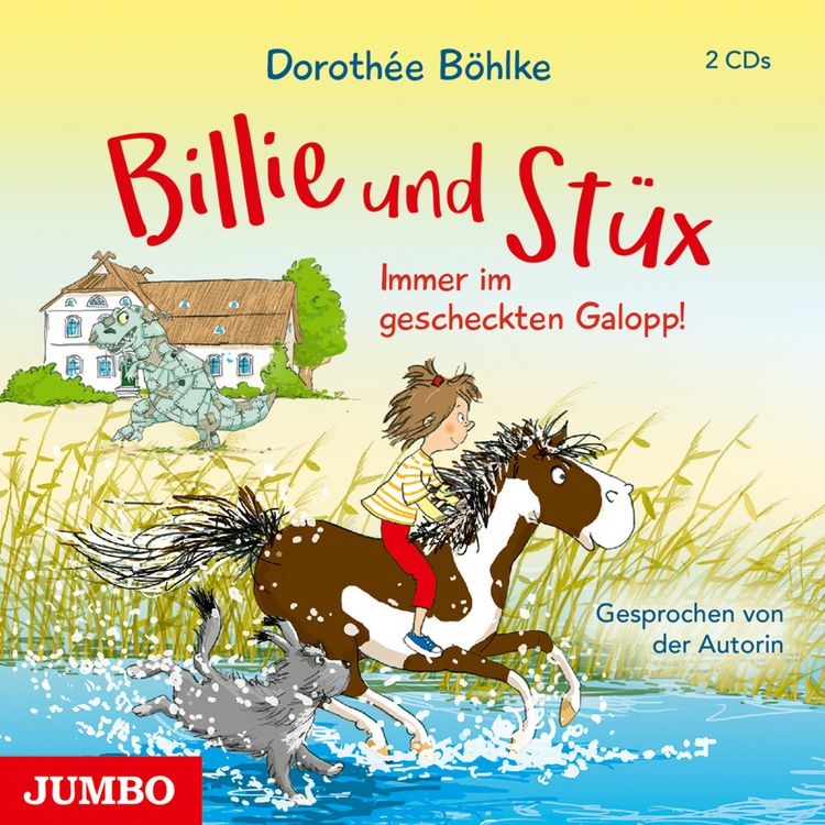 Produktbild: Billie & St&uuml;x - Immer im gescheckten Galopp!. Tl.2, 2 Audio-CD