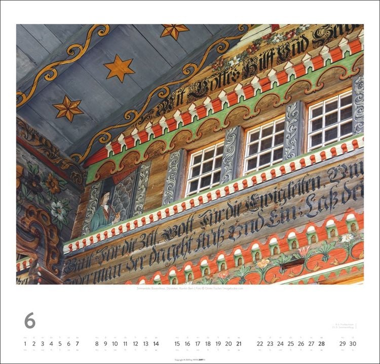 Produktbild: Schweiz Kalender 2026 - Schönste Landschaften und Ansichten