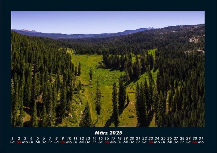 Produktbild: Berge 2025 Fotokalender DIN A4