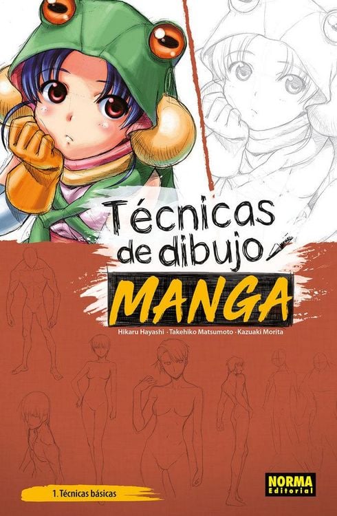 Produktbild: T&eacute;cnicas de dibujo manga 1