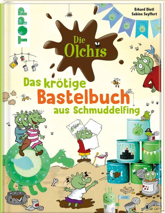 Produktbild: Die Olchis. Das kr&ouml;tige Bastelbuch aus Schmuddelfing