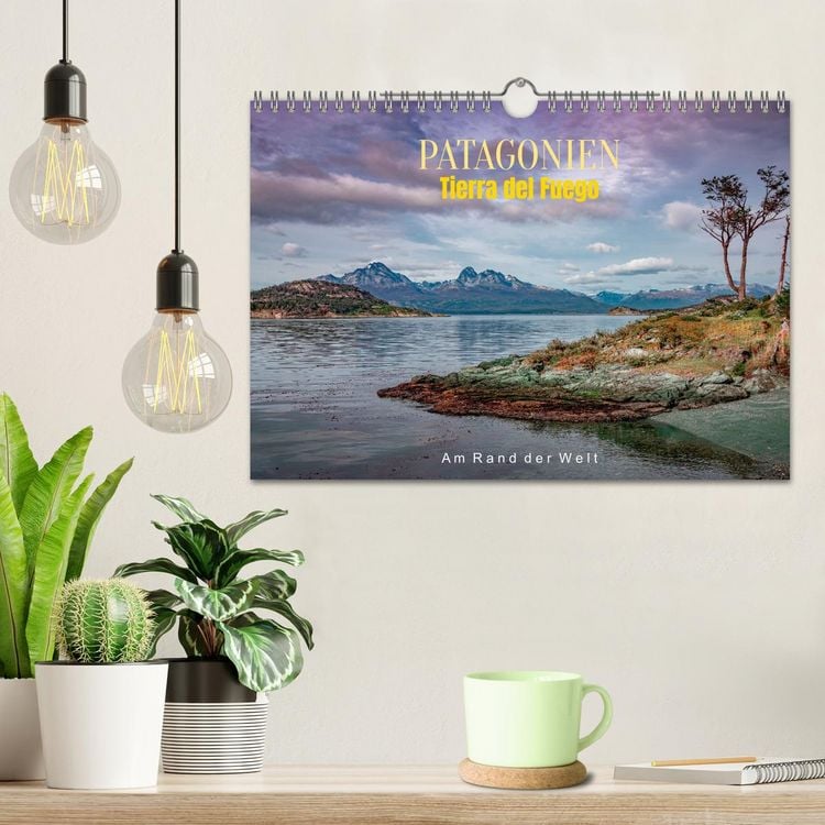 Produktbild: Patagonien, Tierra del Fuego: Am Rand der Welt (Wandkalender 2026 DIN A4 quer), CALVENDO Monatskalender