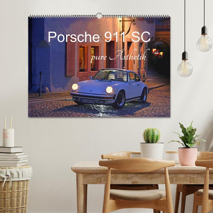 Produktbild: Porsche 911 SC pure &Auml;sthetik (Wandkalender 2026 DIN A2 quer), CALVENDO Monatskalender