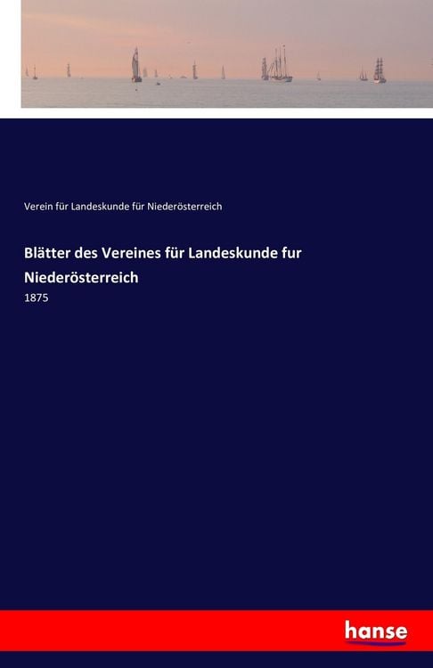 Produktbild: Bl&auml;tter des Vereines f&uuml;r Landeskunde fur Nieder&ouml;sterreich