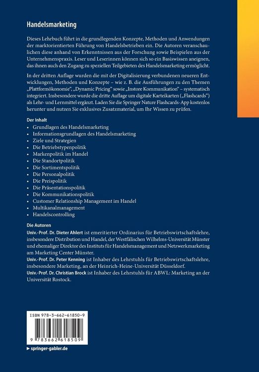 Produktbild: Handelsmarketing