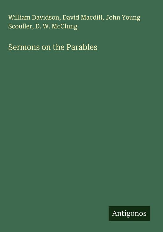Produktbild: Sermons on the Parables