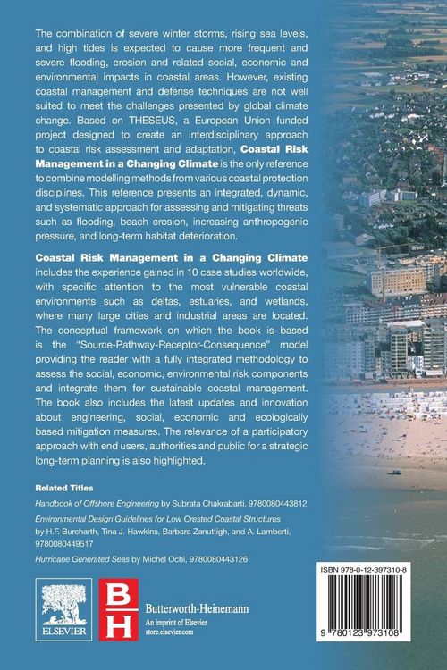 Produktbild: Coastal Risk Management in a Changing Climate