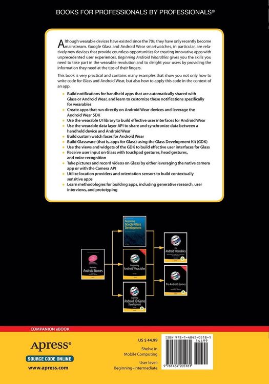 Produktbild: Beginning Android Wearables