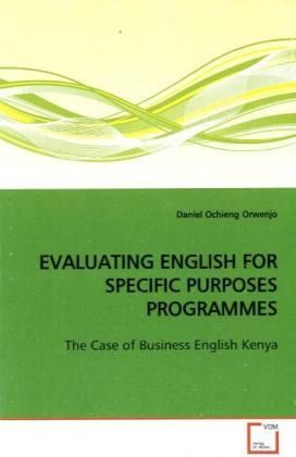 Produktbild: Orwenjo, D: Evaluating English For Specific Purposes Program