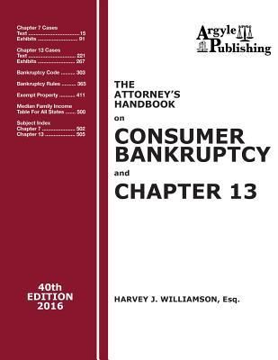 Produktbild: The Attorney's Handbook on Consumer Bankruptcy and Chapter 13