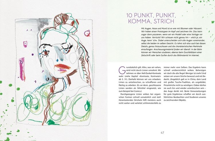 Produktbild: Portr&auml;tzeichnen ganz einfach. Die Kunst ausdrucksstarker Gesichter