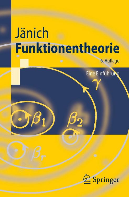 Produktbild: Funktionentheorie