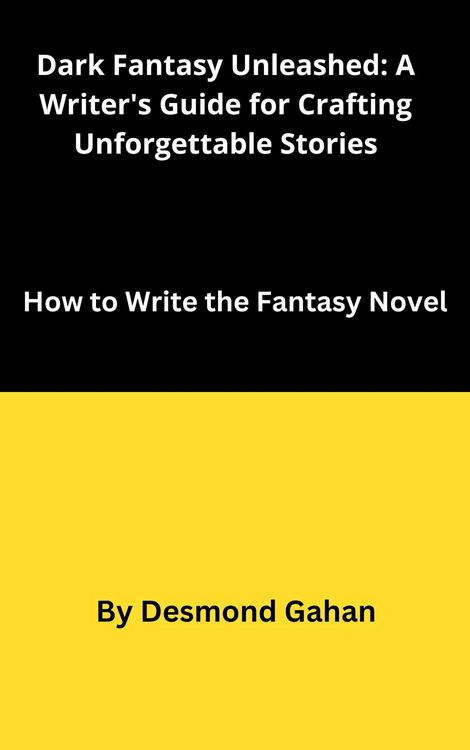Produktbild: Dark Fantasy Unleashed: A Writer's Guide for Crafting Unforgettable Stories