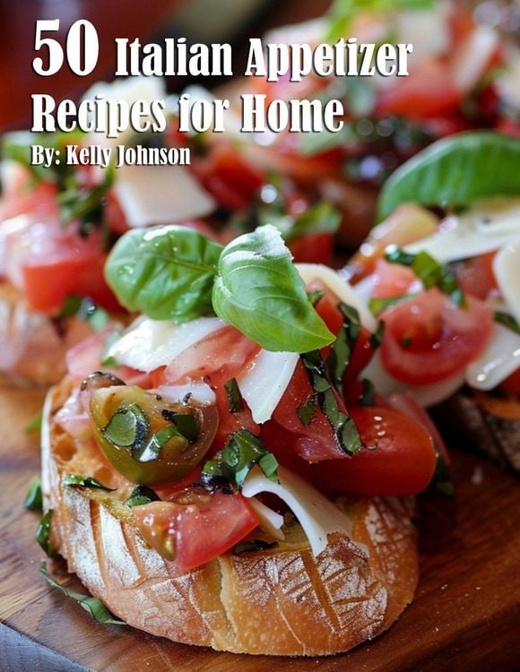 Produktbild: 50 Italian Appetizer Recipes for Home