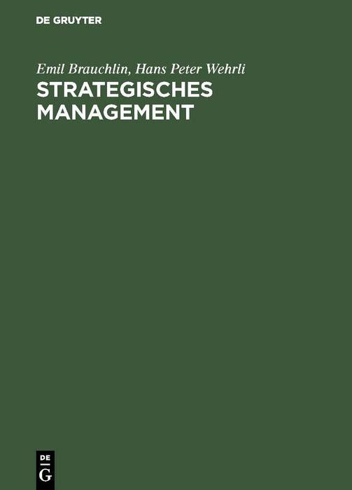 Produktbild: Strategisches Management