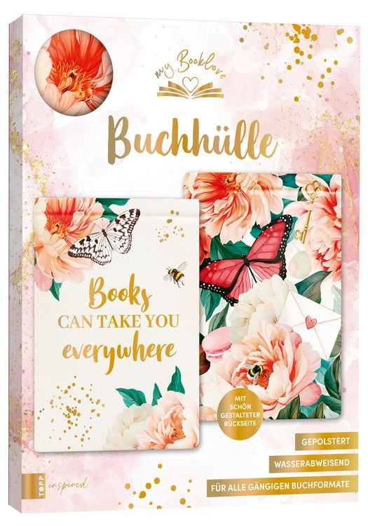 Produktbild: My Booklove Buchh&uuml;lle hell