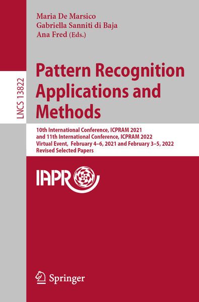 Produktbild: Pattern Recognition Applications and Methods