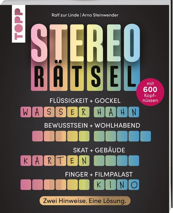 Produktbild: Stereo-R&auml;tsel &ndash; Zwei Hinweise, eine L&ouml;sung