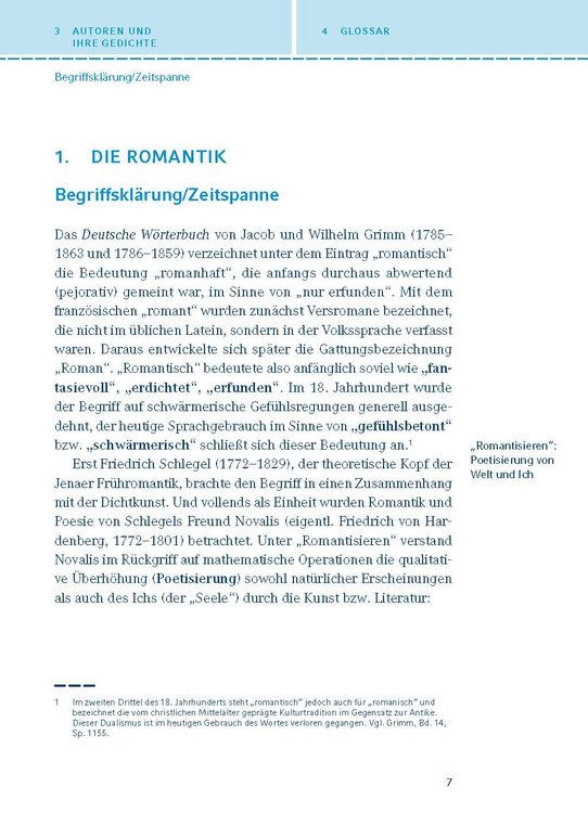 Produktbild: Lyrik der Romantik