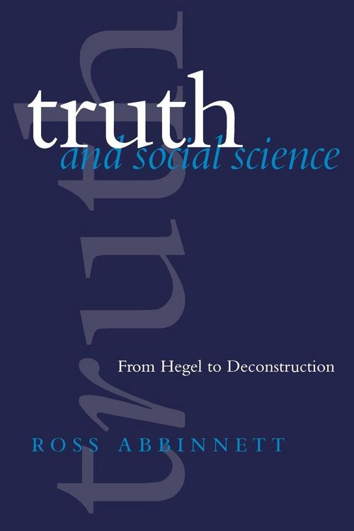 Produktbild: Truth and Social Science