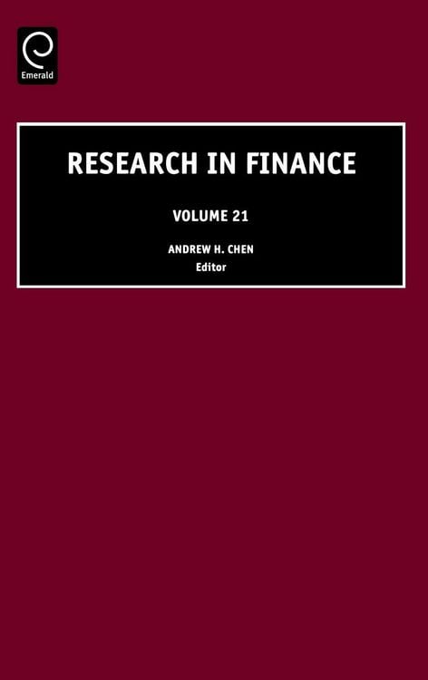 Produktbild: Research in Finance