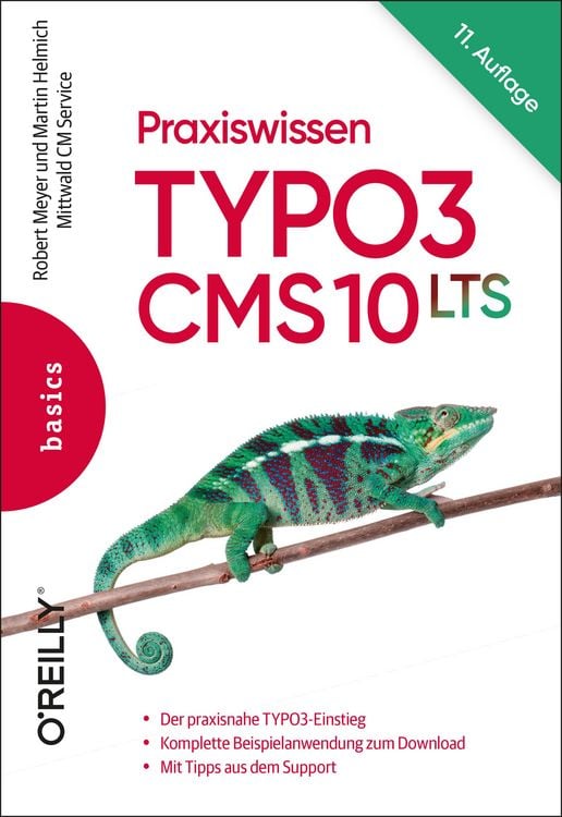 Bild vom Artikel Praxiswissen TYPO3 CMS 10 LTS vom Autor Robert Meyer