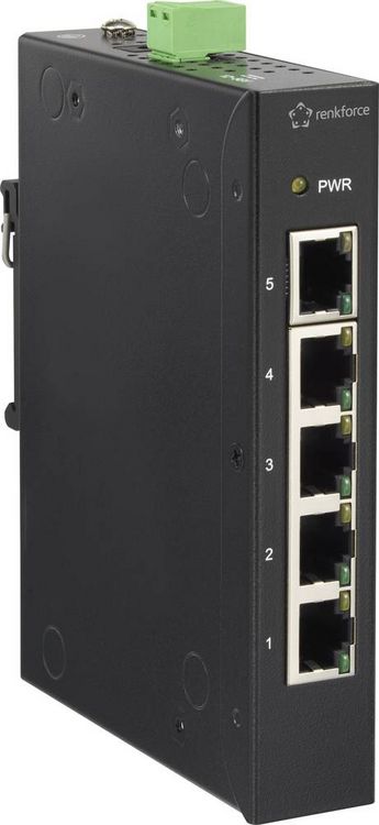 Produktbild: Renkforce RF-3394866 FEH-500 Industrial Ethernet Switch