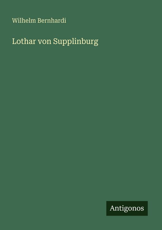 Produktbild: Lothar von Supplinburg