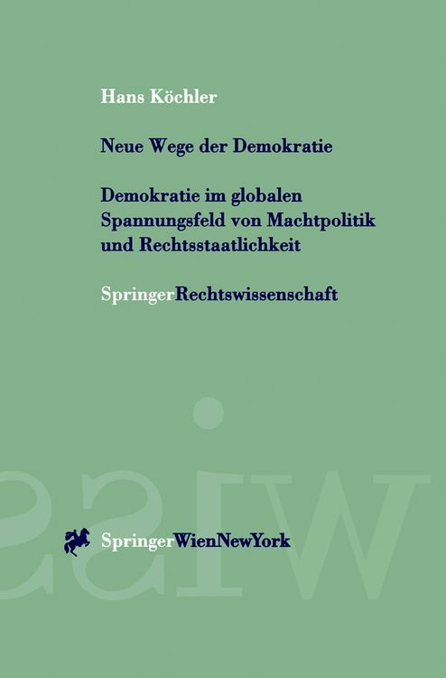 Produktbild: Neue Wege der Demokratie