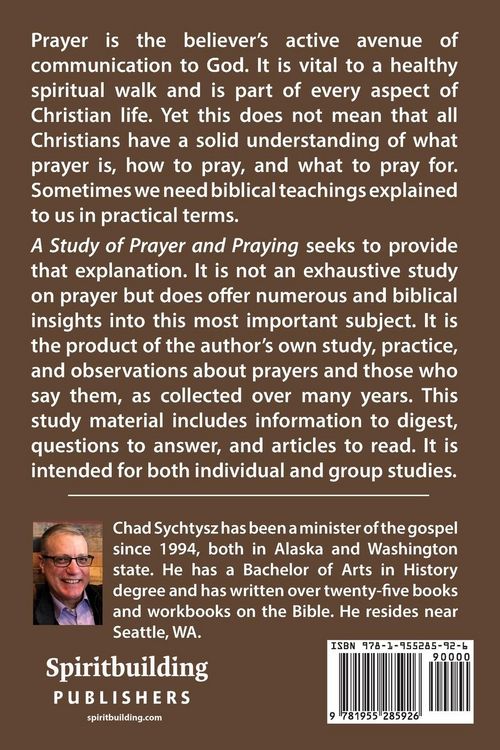 Produktbild: A Study of Prayer and Praying