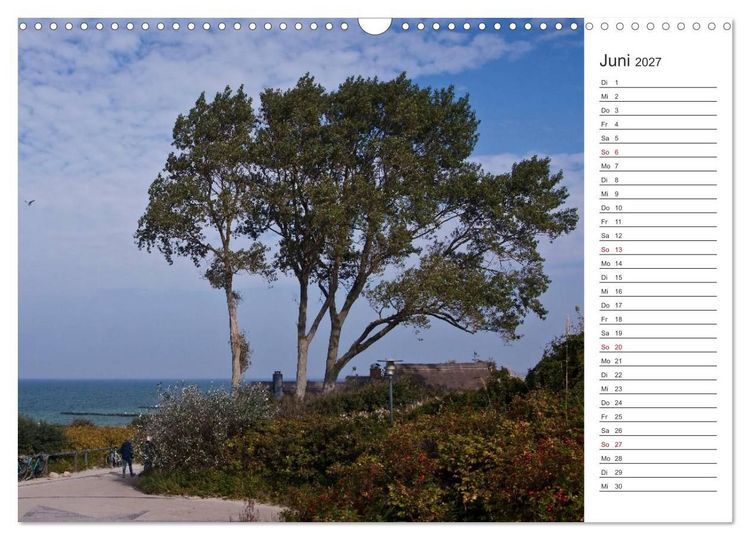Produktbild: K&uuml;nstlerparadies Ahrenshoop (Wandkalender 2027 DIN A3 quer), CALVENDO Monatskalender