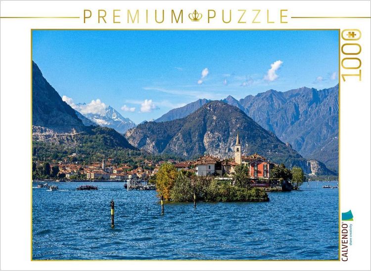 Produktbild: CALVENDO Puzzle Blick auf die Isola dei Pescatori | 1000 Teile Lege-Gr&ouml;&szlig;e 64x48cm Foto-Puzzle f&uuml;r gl&uuml;ckliche Stunden