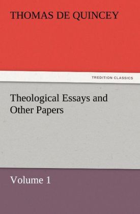 Produktbild: Theological Essays and Other Papers - Volume 1