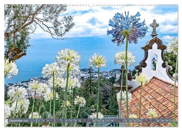 Produktbild: Madeira - Inselzauber im Atlantik (hochwertiger Premium Wandkalender 2026 DIN A2 quer), Kunstdruck in Hochglanz