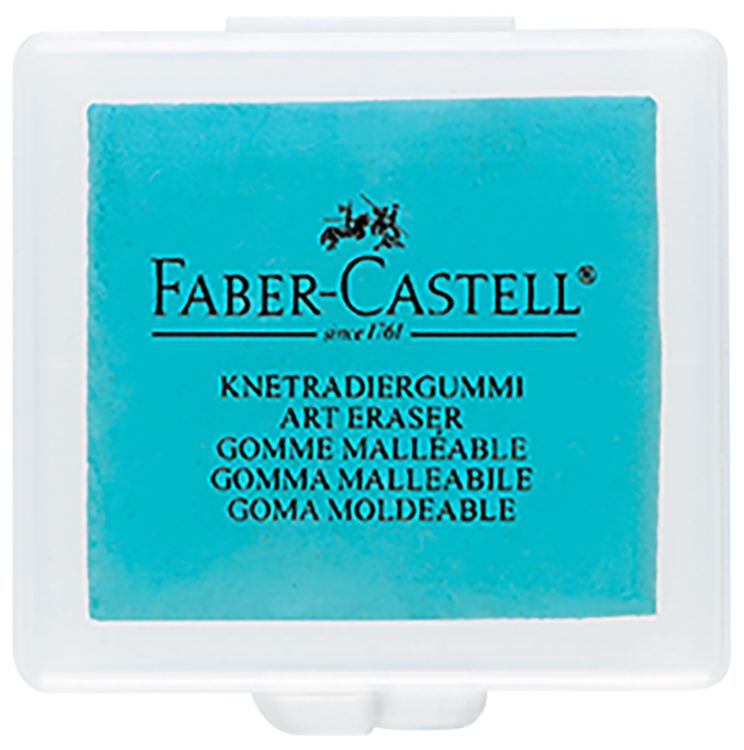 Produktbild: Faber-Castell Knetradierer Art Eraser, pink, blau, t&uuml;rkis